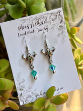 Load image into Gallery viewer, NEW Mocs N More Earrings - Buffalo & Crystal