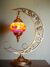 Load image into Gallery viewer, New Decorative Mosaic Moon Lamp
