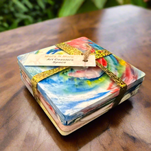 Load image into Gallery viewer, Mocs N More Art Coasters - Space