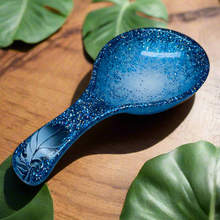 Load image into Gallery viewer, Blue Pearl Feather Spoon Rests