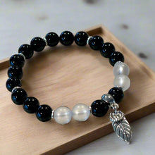 Load image into Gallery viewer, Mocs N More - Men's Totem Bracelet Feather