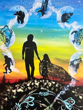 Load image into Gallery viewer, POSTERS - A Father's Guidance - 12"x18"