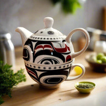 Load image into Gallery viewer, Tea for One Set - NEW Matriarch Bear(No Saucer)