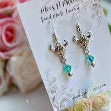 Load image into Gallery viewer, NEW Mocs N More Earrings - Buffalo & Crystal