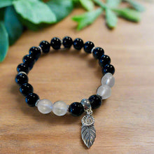 Load image into Gallery viewer, Mocs N More - Men's Totem Bracelet Feather
