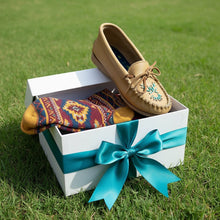 Load image into Gallery viewer, NEW Women Leather Moccasins - Outdoor/Indoor Unlined Oak