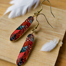 Load image into Gallery viewer, NEW Mocs N More Earrings -Tribal Mother Earth