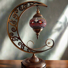 Load image into Gallery viewer, New Decorative Mosaic Moon Lamp