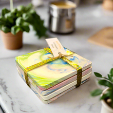Load image into Gallery viewer, Mocs N More Art Coasters - The Storm
