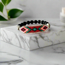 Load image into Gallery viewer, Mocs N More - Men's Hand Beaded Bracelet