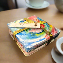 Load image into Gallery viewer, Mocs N More Art Coasters - Space
