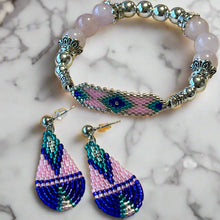 Load image into Gallery viewer, Beaded Earrings & Bracelet Sets - Elegant