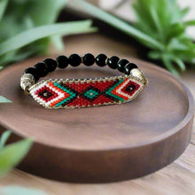 Load image into Gallery viewer, Mocs N More - Men's Hand Beaded Bracelet
