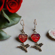 Load image into Gallery viewer, Mocs N More Earrings - NEW Hummingbird