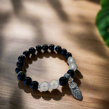 Load image into Gallery viewer, Mocs N More - Men's Totem Bracelet Feather