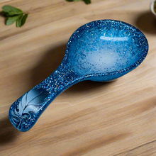 Load image into Gallery viewer, Blue Pearl Feather Spoon Rests