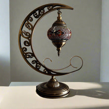 Load image into Gallery viewer, New Decorative Mosaic Moon Lamp