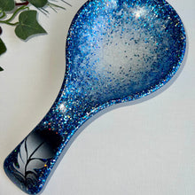 Load image into Gallery viewer, Blue Pearl Feather Spoon Rests