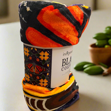 Load image into Gallery viewer, New Fleece Blanket - Monarch Butterfly