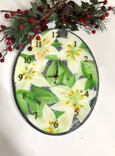 Load image into Gallery viewer, Clocks - Hand Painted Originals - White Lily