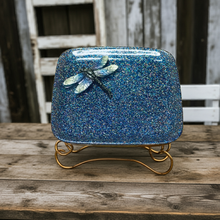 Load image into Gallery viewer, Dragonfly Tray - Silver Linings