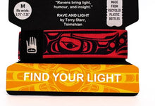 Load image into Gallery viewer, Inspirational Wristbands - Raven and Light