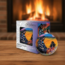 Load image into Gallery viewer, New Indigenous Glass Ornaments - Mother Daughter