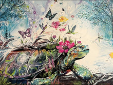 Load image into Gallery viewer, POSTERS -Mystical Turtle - 12"x18"