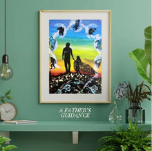 Load image into Gallery viewer, POSTERS - A Father's Guidance - 12"x18"