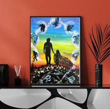 Load image into Gallery viewer, POSTERS - A Father's Guidance - 12"x18"