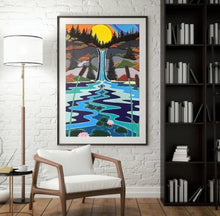 Load image into Gallery viewer, POSTERS - Hilltop Paradise - 12"x18"