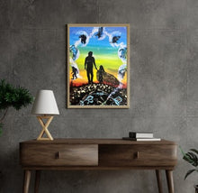 Load image into Gallery viewer, POSTERS - A Father's Guidance - 12"x18"