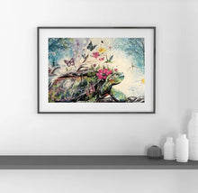 Load image into Gallery viewer, POSTERS -Mystical Turtle - 12"x18"