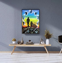 Load image into Gallery viewer, POSTERS - A Father's Guidance - 12"x18"