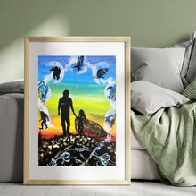 Load image into Gallery viewer, POSTERS - A Father's Guidance - 12"x18"