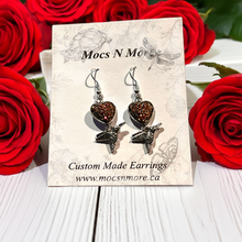 Load image into Gallery viewer, Mocs N More Earrings - NEW Hummingbird