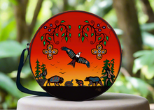 Load image into Gallery viewer, Drum Bags - Seven Grandfather Teachings 17"