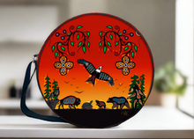 Load image into Gallery viewer, Drum Bags - Seven Grandfather Teachings 17"