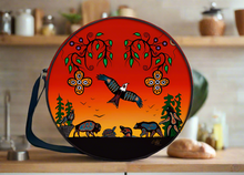 Load image into Gallery viewer, Drum Bags - Seven Grandfather Teachings 17"
