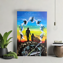 Load image into Gallery viewer, POSTERS - A Father's Guidance - 12"x18"
