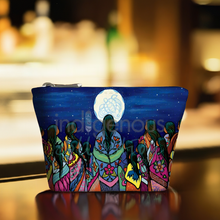 Load image into Gallery viewer, New Canvas Coin Purse - Full Moon Ceremony