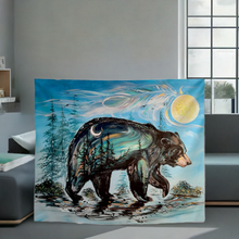 Load image into Gallery viewer, New Fleece Blanket - A Bear's Journey