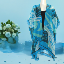 Load image into Gallery viewer, Ladies Fashion Wraps - Spirit Wolf