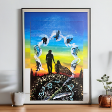 Load image into Gallery viewer, POSTERS - A Father's Guidance - 12"x18"