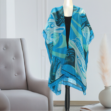Load image into Gallery viewer, Ladies Fashion Wraps - Spirit Wolf