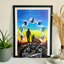 Load image into Gallery viewer, POSTERS - A Father's Guidance - 12"x18"