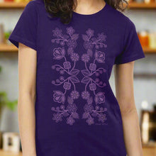 Load image into Gallery viewer, NEW Ladies T-Shirts - Ojibwe Floral