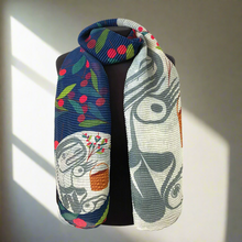 Load image into Gallery viewer, Eco Scarf - Berry Picker In the Moon