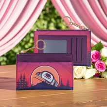 Load image into Gallery viewer, New Zippered Card Wallet - The Light Keeper