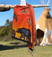 Load image into Gallery viewer, Eco Shawls - Seven Grandfather Teachings